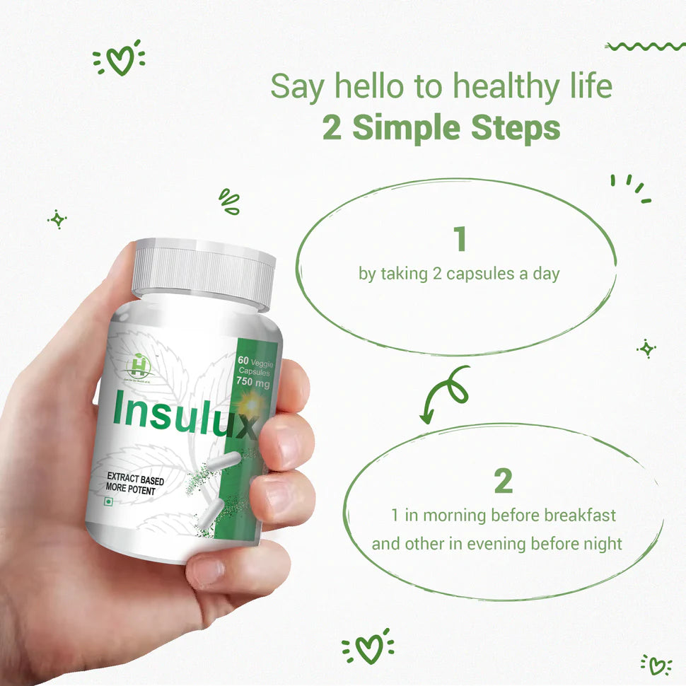 Insulux - Advanced Ayurvedic Formula for Blood Sugar Control